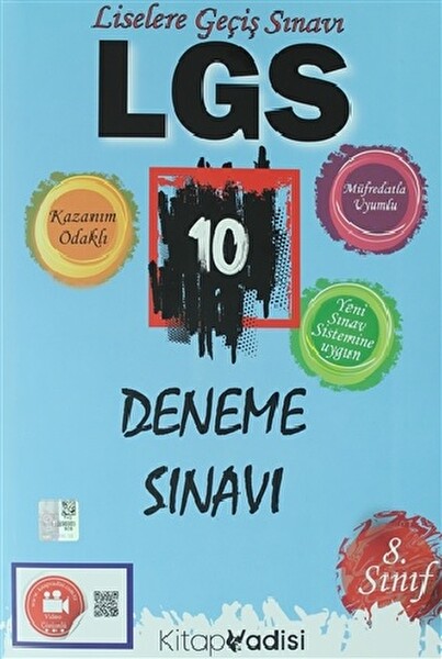 Kitap Vadisi 2021 8.Sınıf LGS 10 Deneme Sınavı