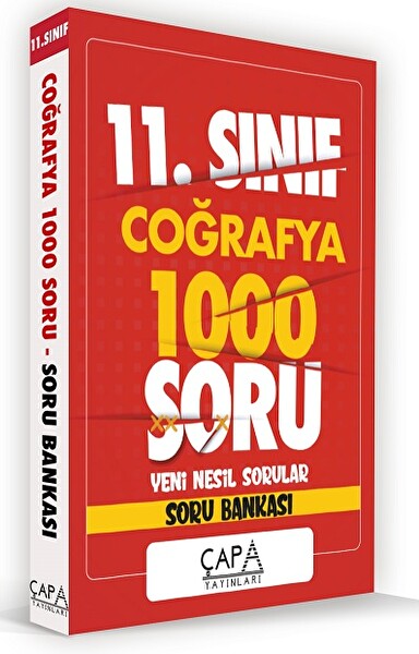 Çapa 11. Sınıf Coğrafya Soru Bankası
