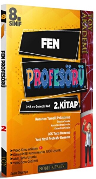 Toy Akademi LGS Fen Profesörü 2. kitap