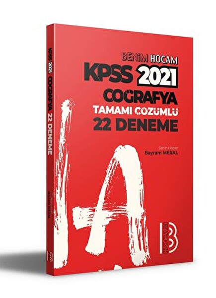 Benim Hocam Yayınları 2021 KPSS Coğrafya Tamamı Çözümlü 22 Deneme