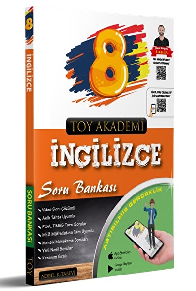 Toy Akademi 8. Sınıf İngilizce Soru Bankası 