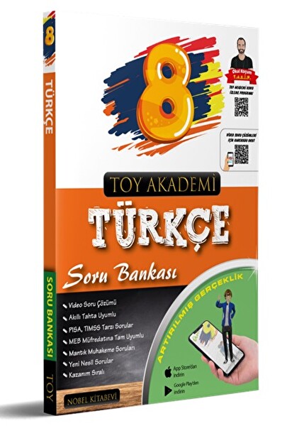 Toy Akademi 8. Sınıf Türkçe Soru Bankası 