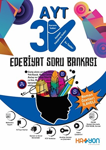 Katyon AYT 3K Edebiyat Soru Bankası