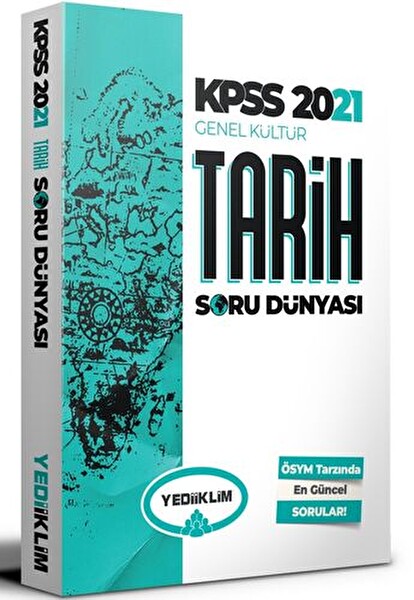 Yediiklim Yayınları 2021 Kpss Genel Kültür Tarih Soru Dünyası