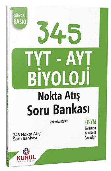 Kariyer Meslek TYT AYT Biyoloji Soru Bankası 