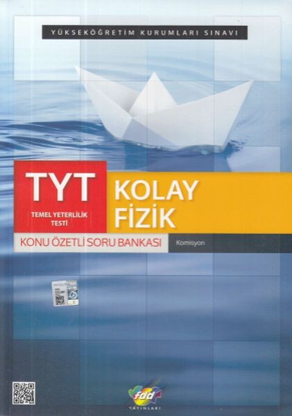 FDD TYT Kolay Fizik Konu Özetli Soru Bankası