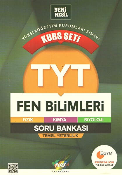 Fdd Kurs Seti TYT Fen Bilimleri Soru Bankası (Yeni)