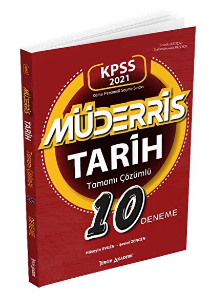 Tercih Akademi 2021 KPSS Müderris Tarih 10 Deneme