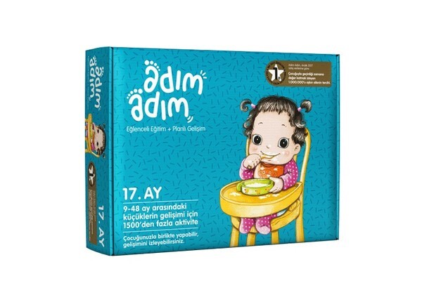 Adım Adım Bebek Egitim Seti 17. Ay