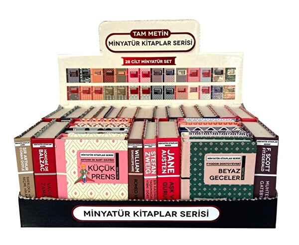 KAMPANYA Minyatür Kitaplar Serisi 28 Kitap