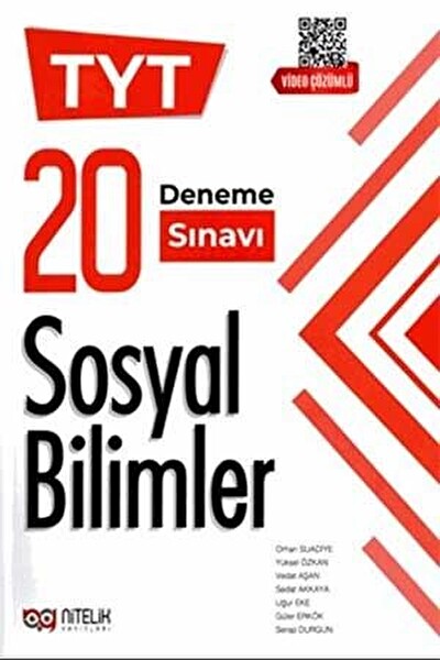 Nitelik TYT Sosyal Bilimler 20 Deneme Sınavı Video Çözümlü