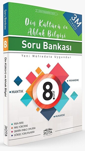 Rota 8. Sınıf Din Kültürü ve Ahlak Bilgisi Soru Bankası