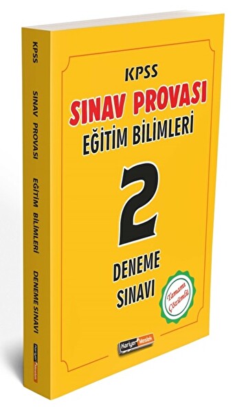 Kariyer Meslek 2021 KPSS Eğitim Bilimleri Sınav Provası Çözümlü 2 Deneme Sınavı