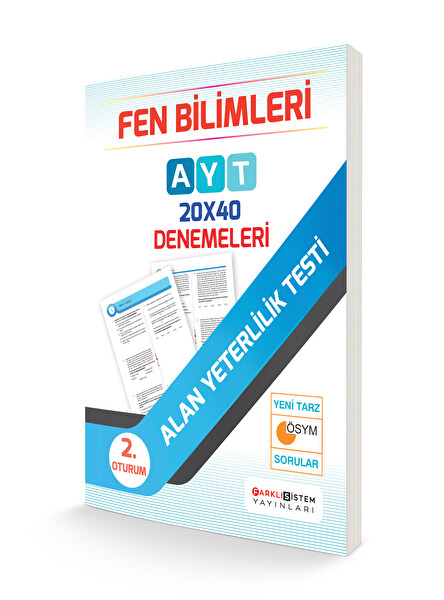 Farklı Sistem AYT Fen Bilimleri 20x40 Denemeleri