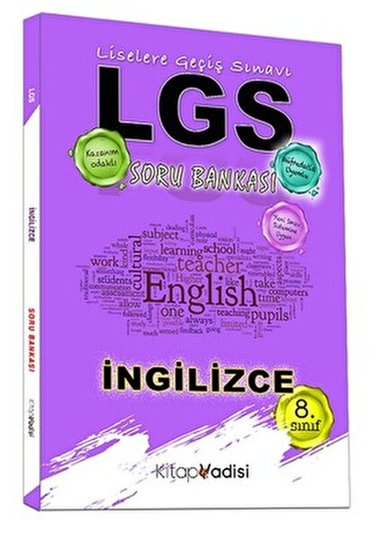 Kitap Vadisi 8. Sınıf LGS İngilizce  Soru Bankası 