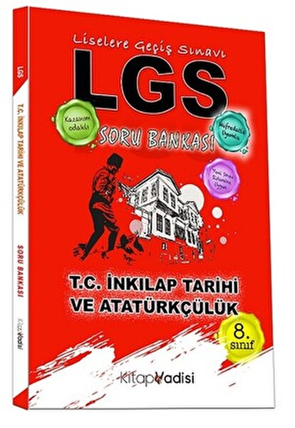 Kitap Vadisi 8. Sınıf LGS İnkılap Tarihi Ve Atatürkçülük  Soru Bankası 