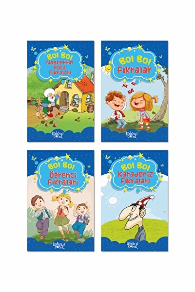 Bol Bol Fıkralar Seti (4 Kitap Takım)