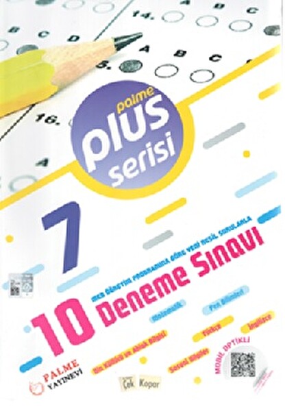 Palme 7. Sınıf Plus 10 Deneme Sınavı