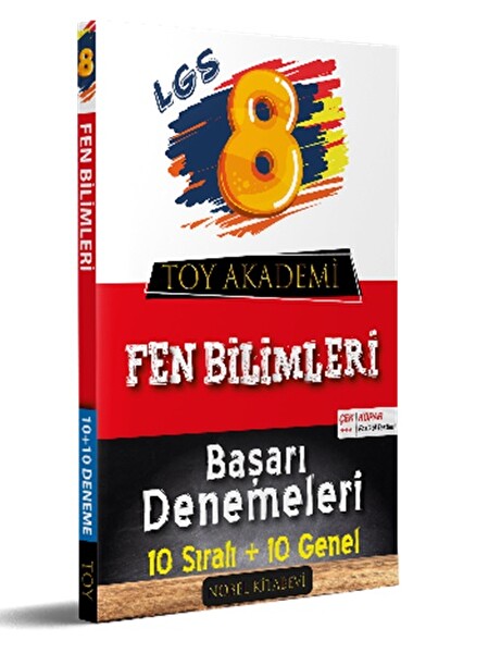 Toy Akademi 8. Sınıf LGS Fen Bilimleri 10+10 Başarı Denemeleri