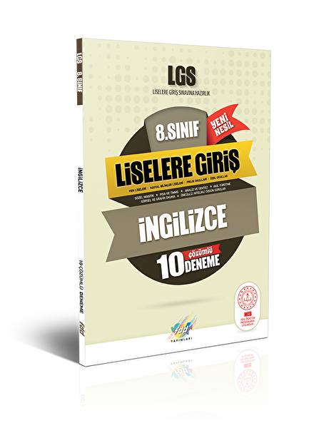 FDD 8. Sınıf LGS İngilizce 10 Çözümlü Deneme