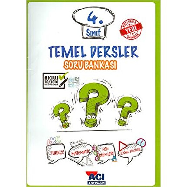 Açı 4. Sınıf Temel Dersler Soru Bankası