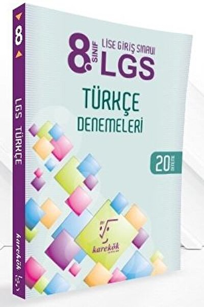 Karekök 8. Sınıf LGS Türkçe 20 Deneme Eski
