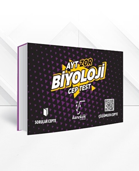 Karekök AYT Cep Test Biyoloji Zor