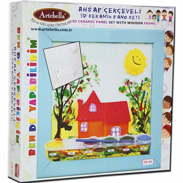 Artebella 3d-04 Artebella Seramik Pano Boyama 20x2