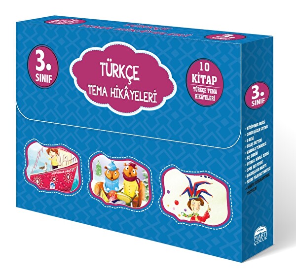 Türkçe Tema Hikayeleri Seti 3. Sınıf (10 Kitap Takım)