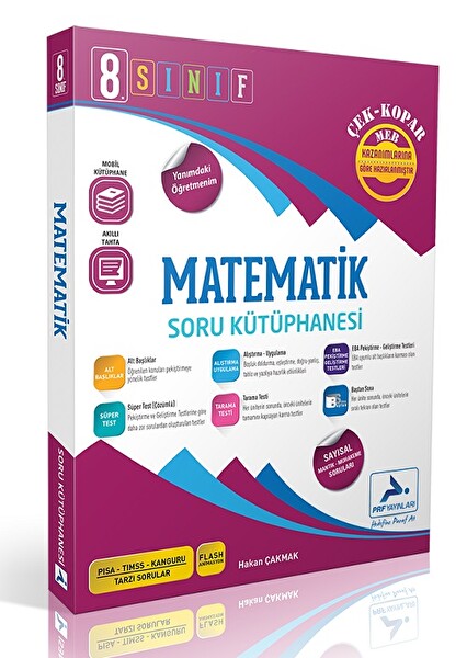 PRF 8. Sınıf Matematik Soru Kütüphanesi