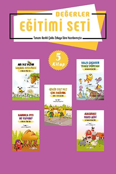 Değerler Eğitimi Seti 5 Kitap