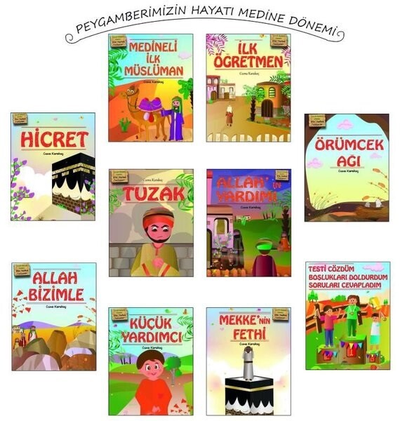 Peygamberimizin Hayatı Medine Dönemi Seti 10 Kitap Takım