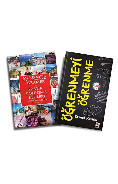 Korece Öğrenme Seti (2 Kitap)
