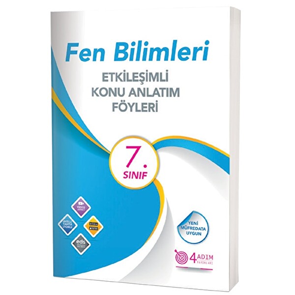 4 Adım 7. Sınıf Fen Bilimleri Etkileşimli Konu Anlatım Föyleri