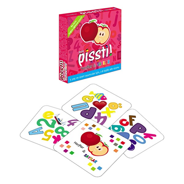 Bee Neo Pişşti! Yeni Nesil Pişti Harfler Sayılar