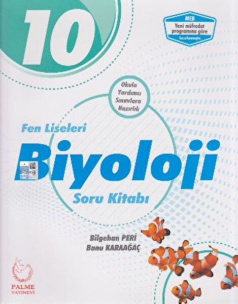 Palme 10. Sınıf Fen Liseleri Biyoloji Soru Kitabı