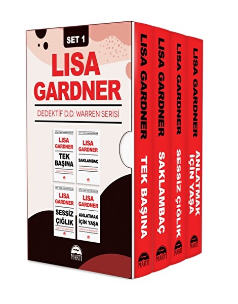 Lisa Gardner Dedektif D.D. Warren Serisi Set 1