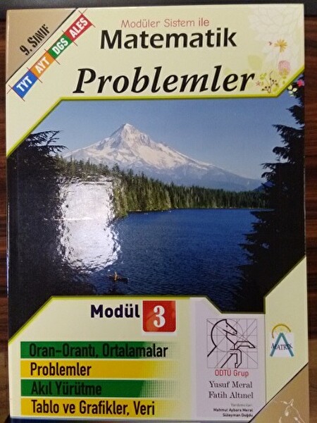 Matrix Akademi 9. Sınıf  Modüler Sistem İle Matematik  Fasikülü Problemler