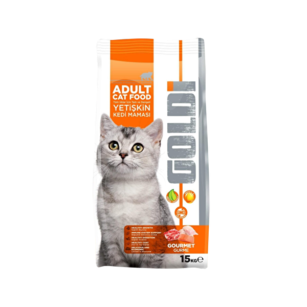 Goldi Gurme Kedi Maması  15 Kg