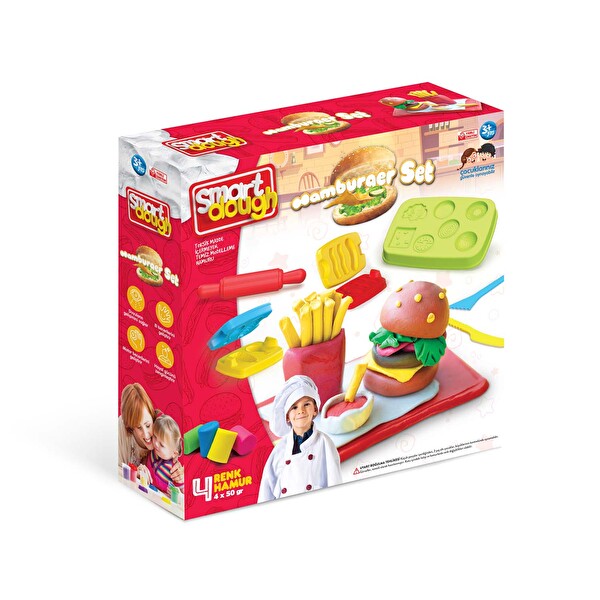 Smart Sand Hamburger Seti Hamur Kutusu 200 Gr