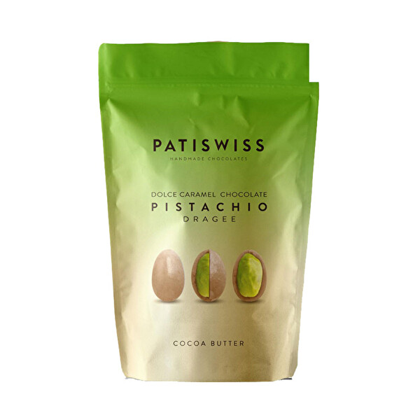 Patiswiss Dolce Beyaz Çikolatalı Antep Draje 80 g