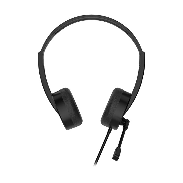 Lenovo Lecoo Ht106 3.5mm Jacklı Mikrofonlu Kulak Üstü Kulaklık Siyah
