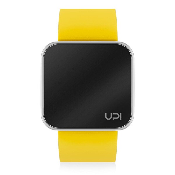 UPWATCH Touch Shiny Silver&Yellow Unisex Kol Saati