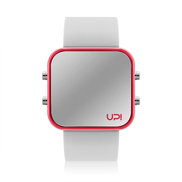 UPWATCH Led Red&White Unisex Kol Saati
