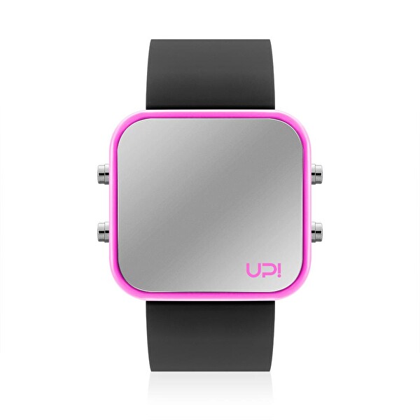 UPWATCH Led Pink&Black Unisex Kol Saati