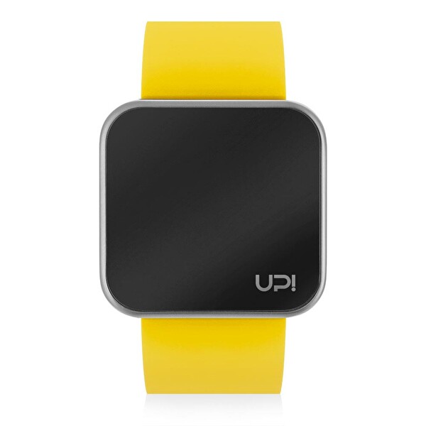 UPWATCH Touch Matte Silver&Yellow Unisex Kol Saati