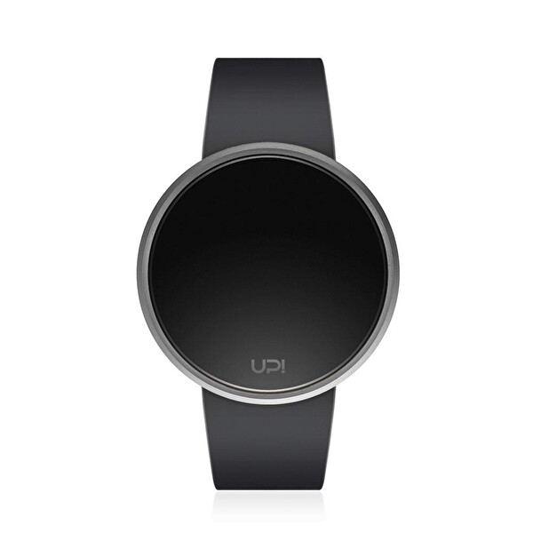 UPWATCH Round Silver Black Unisex Kol Saati