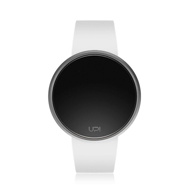 UPWATCH Round Silver White Unisex Kol Saati