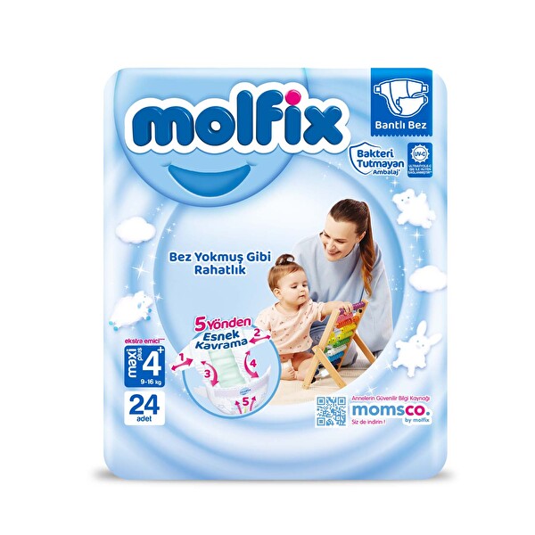 Molfix 3D Eko Paket Maxiplus 24'Lü