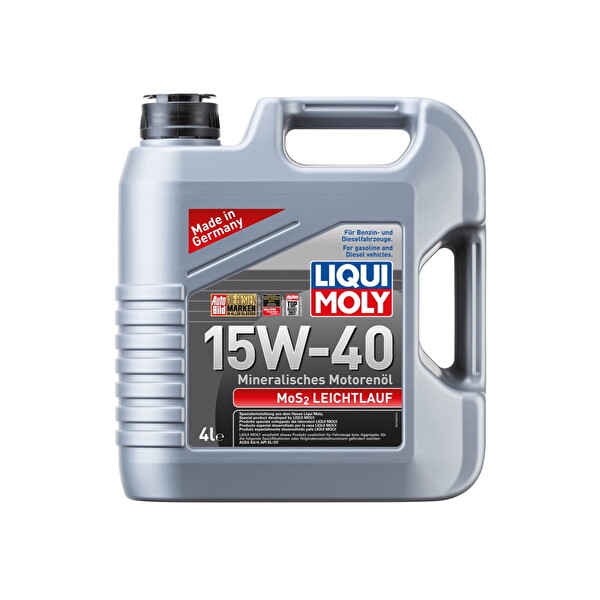  LIQUI MOLY MOS2 LOW-FICTION 15W-40 MOTOR YAĞI 4 LITRE 
